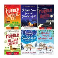 Victoria Walters Collection 7 Books Set (Murder at the House on the Hill, Murder at the Summer Fete, Murder at the Village Church, Hopeful Hearts at Glendale Hall and MORE!)
