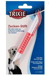 Trixie, penseta pentru indepartarea capuselor, cu LED, 14 cm