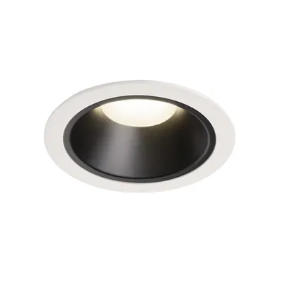 Spot incastrat, NUMINOS XL Ceiling lights, white Indoor LED recessed ceiling light white/black 4000K 40°