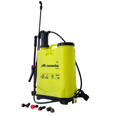 Pompa manuala de stropit MESTERINO TOOLS MT-0584211, capacitate rezervor 16 litri, lungime lance 35 cm