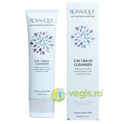 Balsam Cleanser 3in1 Anti-Roseata, Rozacee, Cuperculoza si Eczeme pentru Toate Tipurile de Ten 100ml