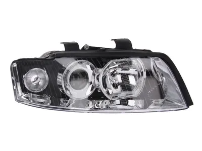 Far fata Dreapta (H7/H7, electric, fara motoras, culoare semnalizator: transparent) potrivit AUDI A4 B6 2001-2004