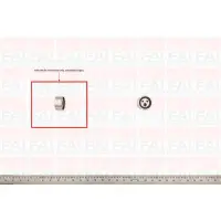 Rola intinzator, curea distributie FAI AutoParts T6085