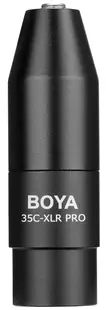 Convertor Boya - 35C-XLR-PRO, TRS /XLR, negru
