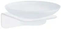 Săpunieră Inter Ceramic - Eleanor, albă