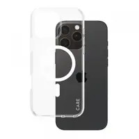 Husa MagSafe pentru Apple iPhone 16 Pro Max, PanzerGlass, Care Urban Combat, Transparenta Alba