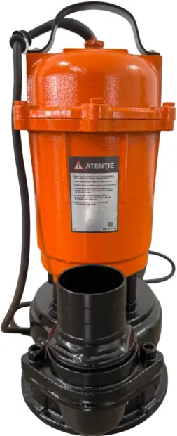 Pompa apa murdara submersibila GW 1.1kW, 1100W, fara plutitor, cablu 6.7m, pentru drenaj si evacuare apa cu impuritati