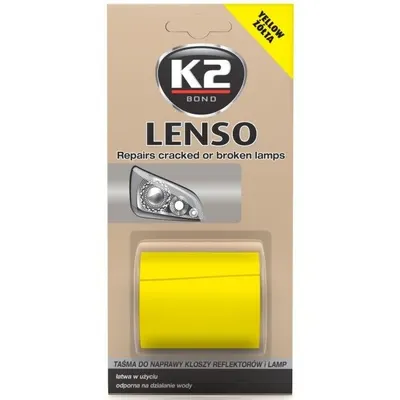 K2 Banda Reparat Lampi Auto Lenso Galben B341