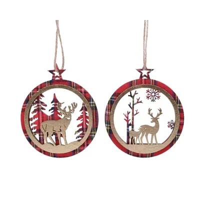 Decoratiune - Plywood Xmas Scenary - mai multe modele