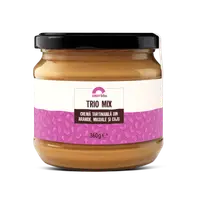 Crema de arahide migdale si caju Trio Mix, 360g, Sunday Bites