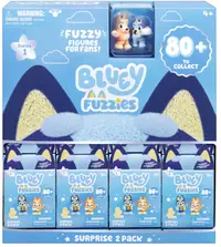 Set de figurine Moose Bluey - Fuzzies, 2 bucăți, seria 1, sortiment