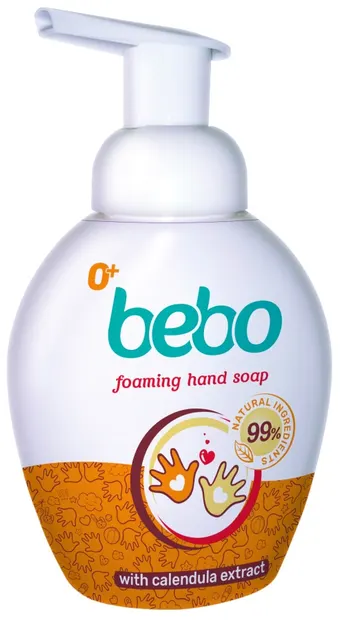Săpun lichid spumă Bebo - Cu extract de galbenele, 300ml