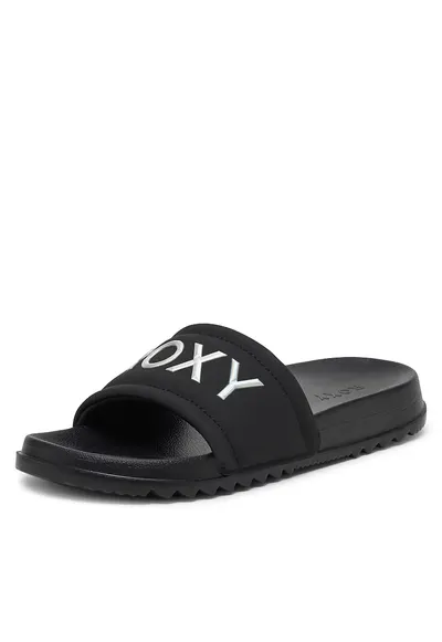Papuci fete P4047538K - Textil - Negru