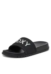 Papuci fete P4047538K - Textil - Negru
