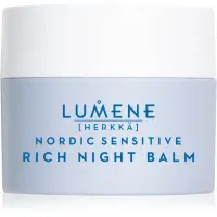 Lumene Nordic Sensitive [HERKKÄ] Rich Night Balm balsam de noapte cu efect calmant pentru piele sensibilă 50 ml