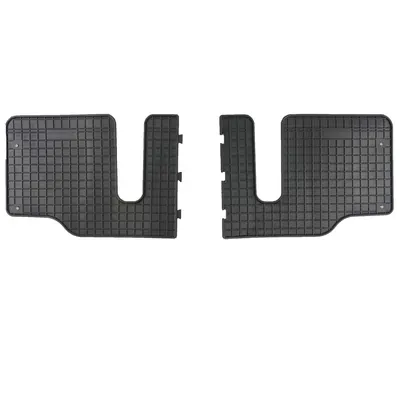 Set covorase auto din cauciuc Mazda 5 din 2005-2010 Premacy 2005-2010 Randul Al Treilea de scaune, presuri FROGUM, negre, 2 buc.