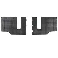 Set covorase auto din cauciuc Mazda 5 din 2005-2010 Premacy 2005-2010 Randul Al Treilea de scaune, presuri FROGUM, negre, 2 buc.