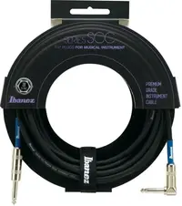 Cablu pentru chitară Ibanez - SCC20L, 6.3 mm, 6 m, negru/albastru