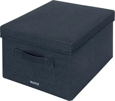 Cutie de depozitare Leitz Fabric - Cu capac, 28.5 x 20.3 x 38 cm