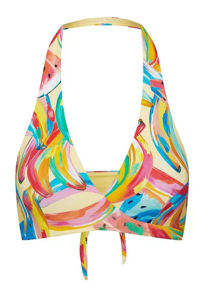 Sutien clasic de plaja Kaia Multicolor - Multicolor