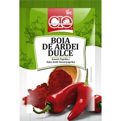 Boia de ardei dulce CIO, 15g – condiment aromat pentru gătit Engros