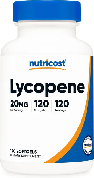 Lycopene, 20 mg, 120 gelatină moale capsule , Nutricost