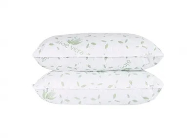 Set 2 perne Somnart Aloe Confort matlasate 50 x 70 cm