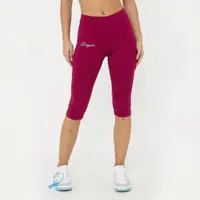 Femei Running Pinocchietto Jersey Elasticizat Comfort Amarena