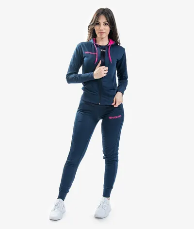 Trening damă Relax Givova Lady bleumarin/fuchsia XXS
