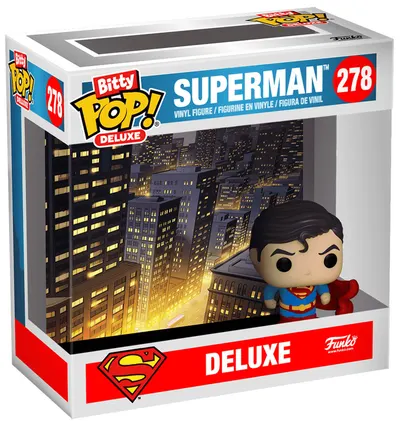 Mini-figurină Funko Bitty POP! Deluxe: Superman - Superman (Gargoyle) #278