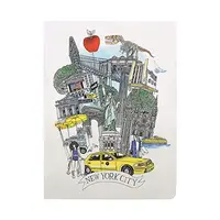 NYC Handmade Silkscreened Journal