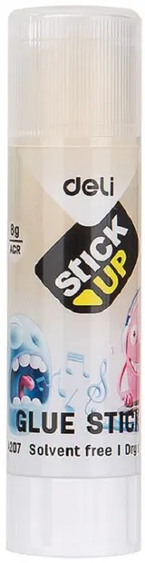 Lipici uscat Deli Stick Up - Bumpees, EA20700, 8 g, alb