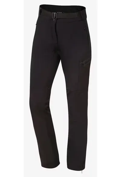 Pantaloni slim fit cu model uni pentru trekking
