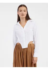 Camasa cu corset si guler clasic
