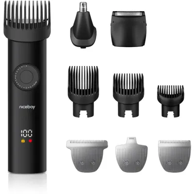 Niceboy AirTrim Trimmer pentru parul de pe corp 8 in 1 1 buc