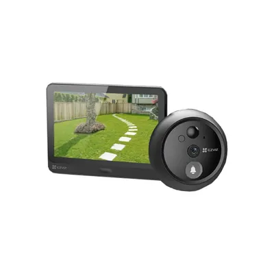 Vizor electronic wireless cu sonerie Ezviz HP4, 2 MP, 2.0 mm, IR 3 m, card