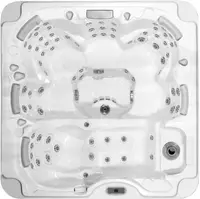 Minipiscina jacuzzi, 6 persoane, sterling silver, 82 jeturi, sistem audio MyMusic 2.0, unitate de control Gecko (IN.YE-3) iluminare LED, Wellis Chill