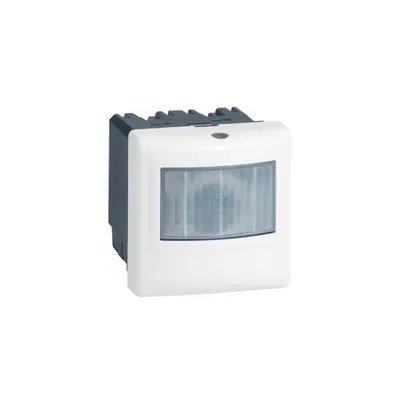 140° senzor de miscare Mosaic - 15 m² - PIR technology - cu neutral - alb