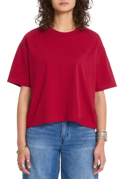 Tricou crop lejer Blanks Up