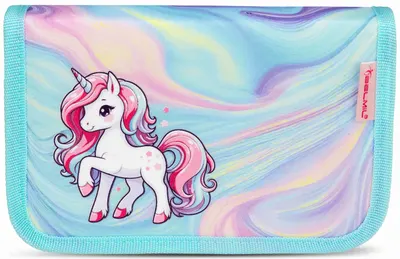 Penar Belmil - Unicorn Dream, cu 1 fermoar si pliu dublu