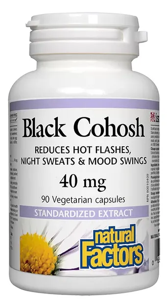 Black Cohosh, 40 mg, 90 capsule, Natural Factors