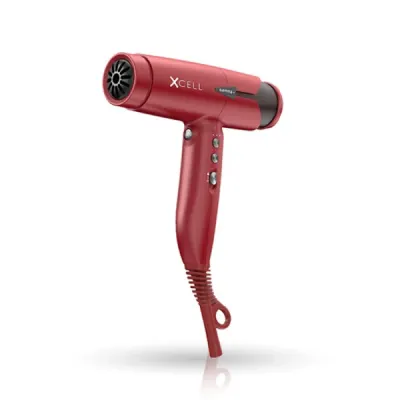 Uscator de par - GAMMA+ XCELL - 110.000 RPM - Rosu