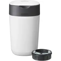 Tommee Tippee Twist & Click White coș pentru scutece + casetă pentru coș 1 buc