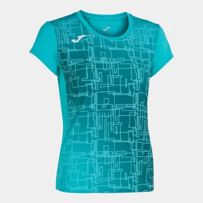 Tricou femei Joma Elite VIII turcoaz S