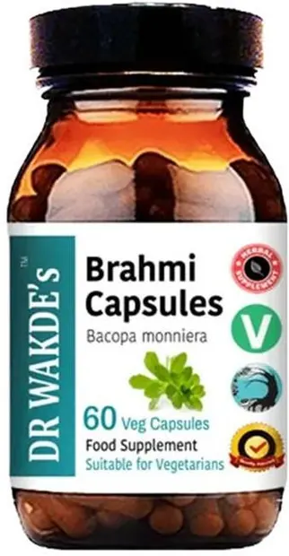 Brahmi, 60 capsule, Dr. Wakde's