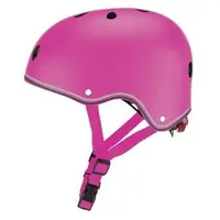 Casca protectie Globber Primo, cu lumini, culoare roz