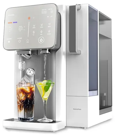 Dispenser de apă NatureFlow - I4, filtrare RO, generator de gheață