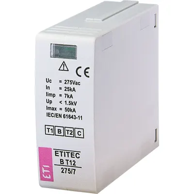 Protecție supratensiuni MOD.ETITEC B T12 275/7 002440363 Invechit