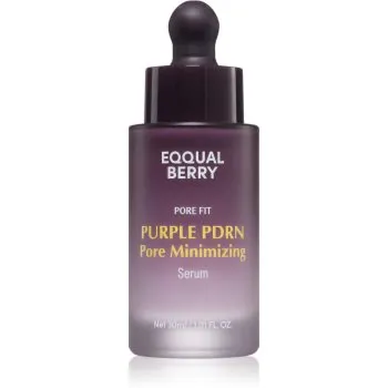 EQQUALBERRY Purple PDRN Pore Minimizing Serum ser pentru reducerea porilor pentru luminozitate si hidratare