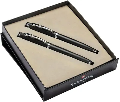 Set de pixuri și roller Sheaffer 100 - Matte Black
